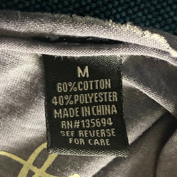 Gypsy Heart Short Sleeve Loose Grey Hi-Lo Top - NWT - Picture 7 of 7